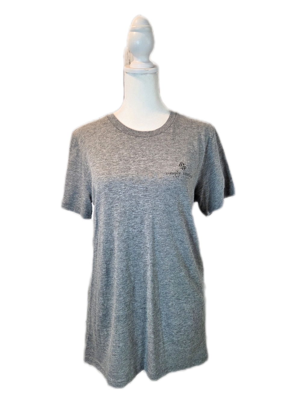 Simply Southern Heather Grey Short Sleeve Women's Tee